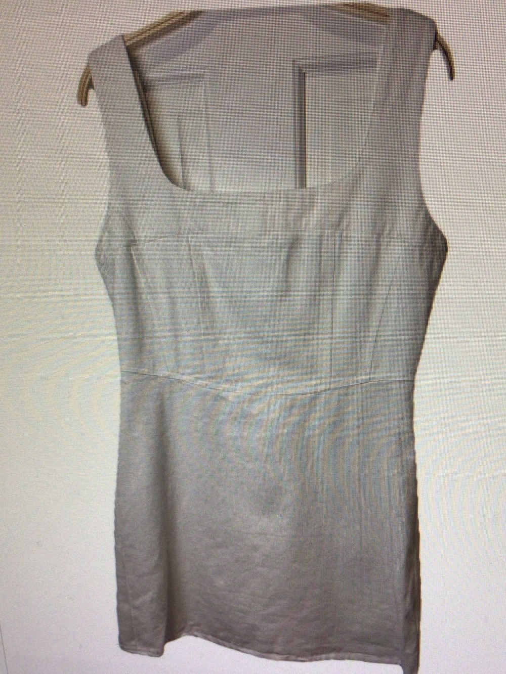 lululemon athletica White Sleeveless Square-Neck Dress